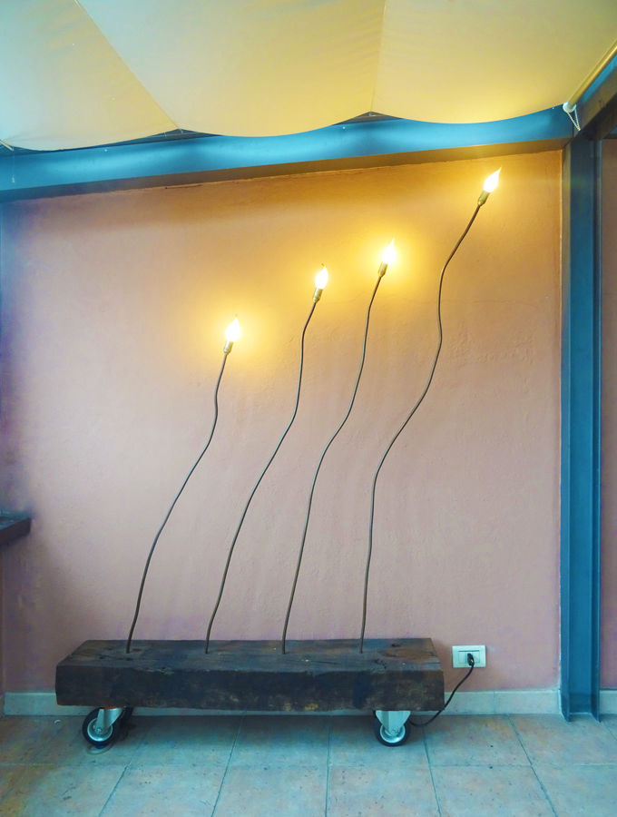 lampada da terra